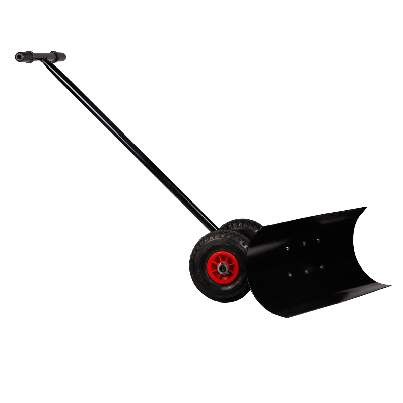 Brixgo Estonia  - Plow Wheelbarrow (Moveable)  - Pnuematic Wheel - 70cm Shovel Width - Snow Shovel